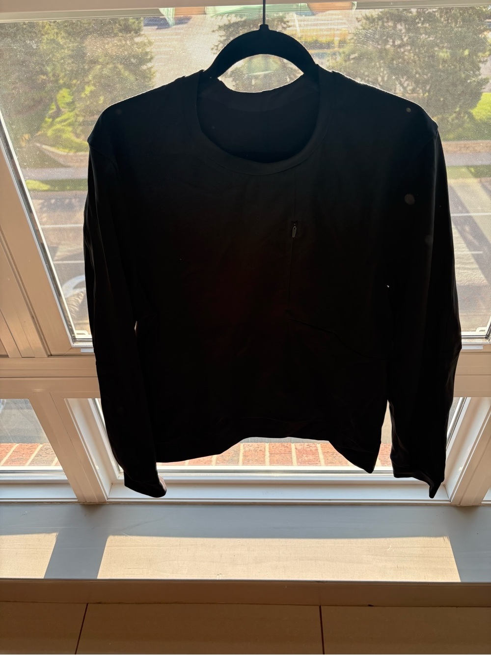 Men's Black Lululemon Crewneck Sweater - Classic Everyday Layer